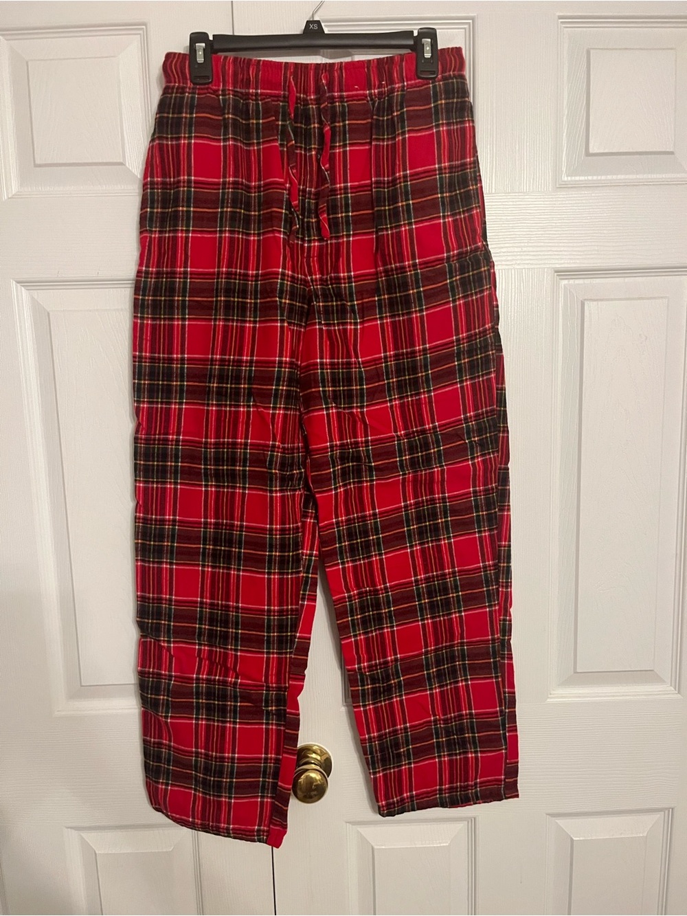 St. John's Bay Red Plaid Pajama Pants